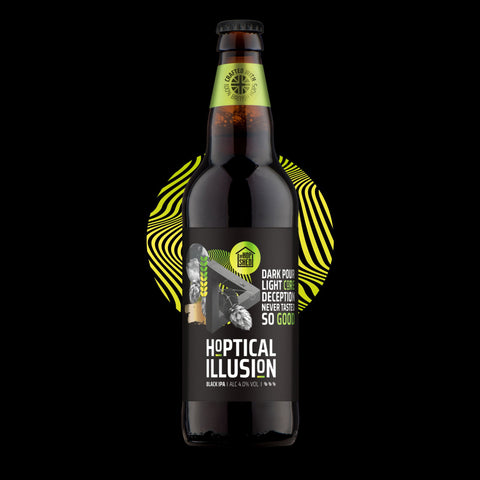 Hoptical Illusion Black IPA 4.0% - 12 x 500ml