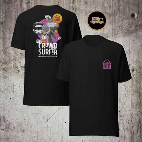The "CROWD SURFER" Tee (2 Colours)