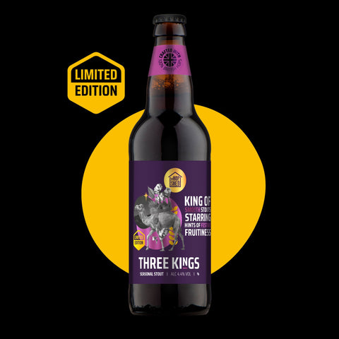 Three Kings Seasonal Stout - 12 x 500ml