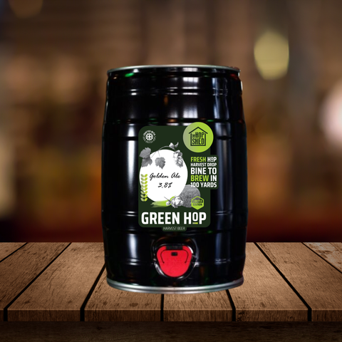 Green Hop Golden Ale 3.8% - Mini Cask