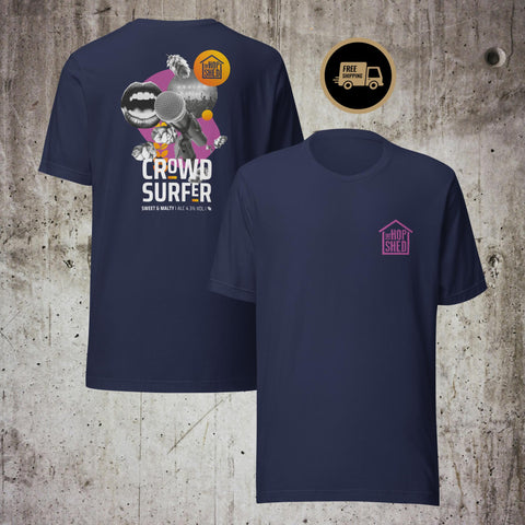The "CROWD SURFER" Tee (2 Colours)