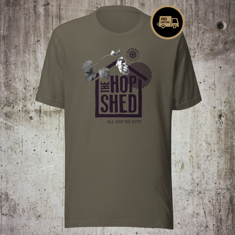 The "HOP SHED CURRANT" Tee (2 Colours)